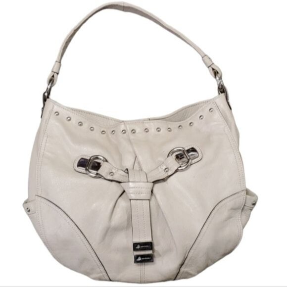 B Makowsky Leather Hobo Shoulder Bag Handbag Tote Purse Pebbled WOMEN'S WOMAN'S - Picture 1 of 11